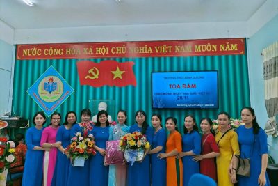 Trường THCS Bình Dương tọa đàm ngày 20.11.2021